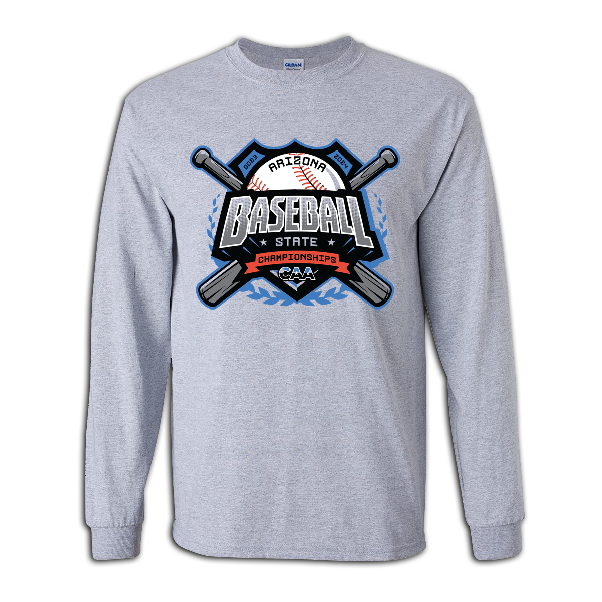 2023-24 CAA State Championship Baseball Long Sleeve Shirt