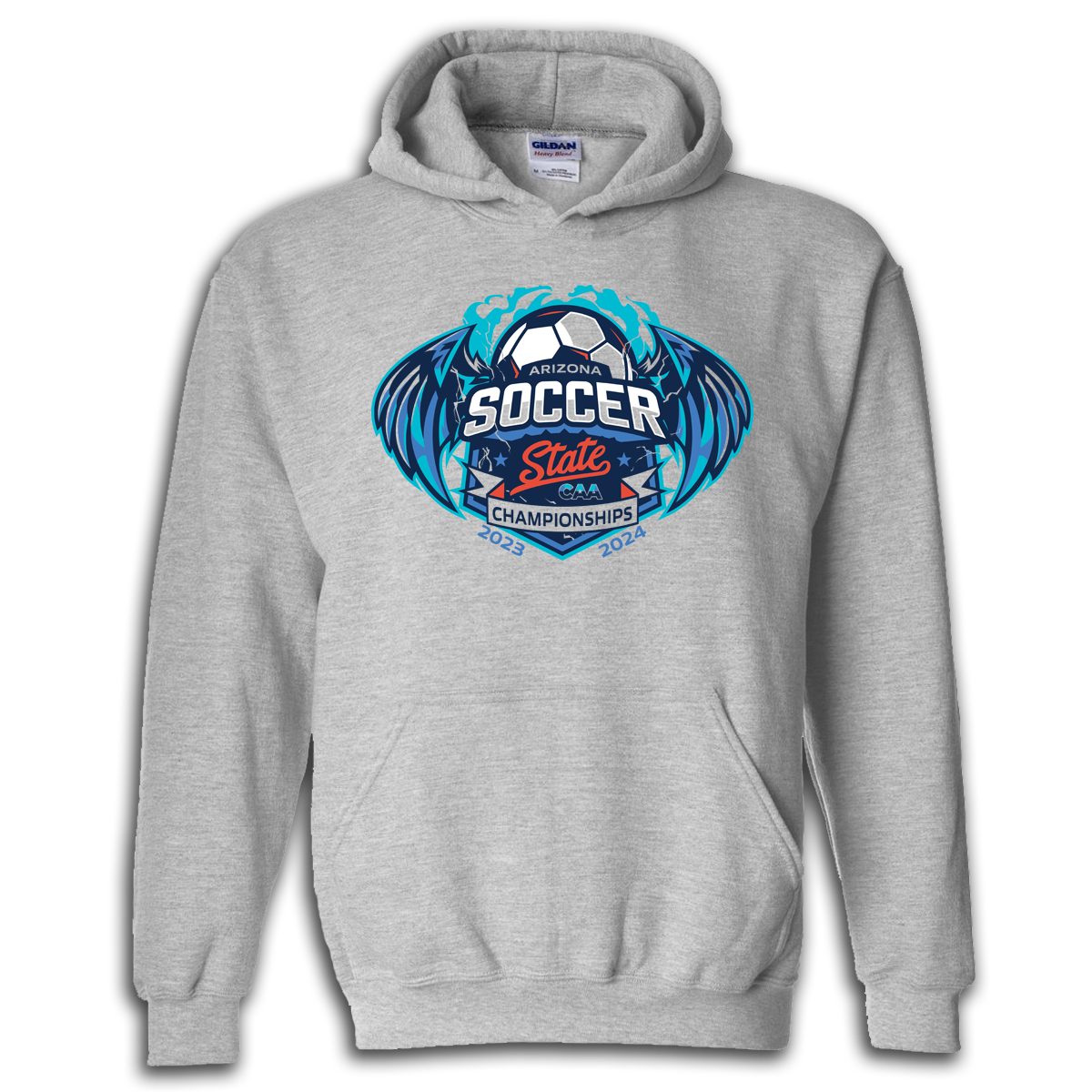 2023-24 CAA State Championship Boys Soccer Hoodie