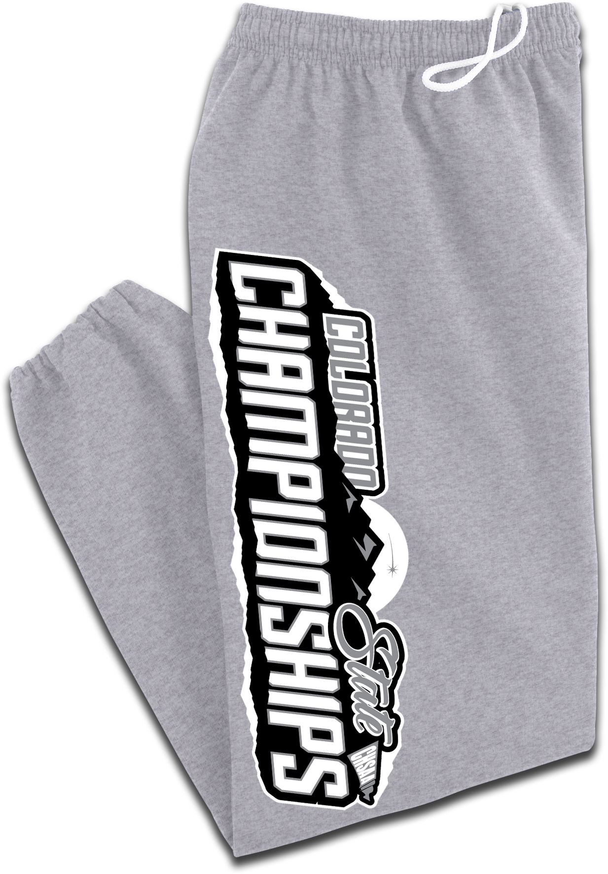 CHSAA State Championship Ash Gray Sweatpants