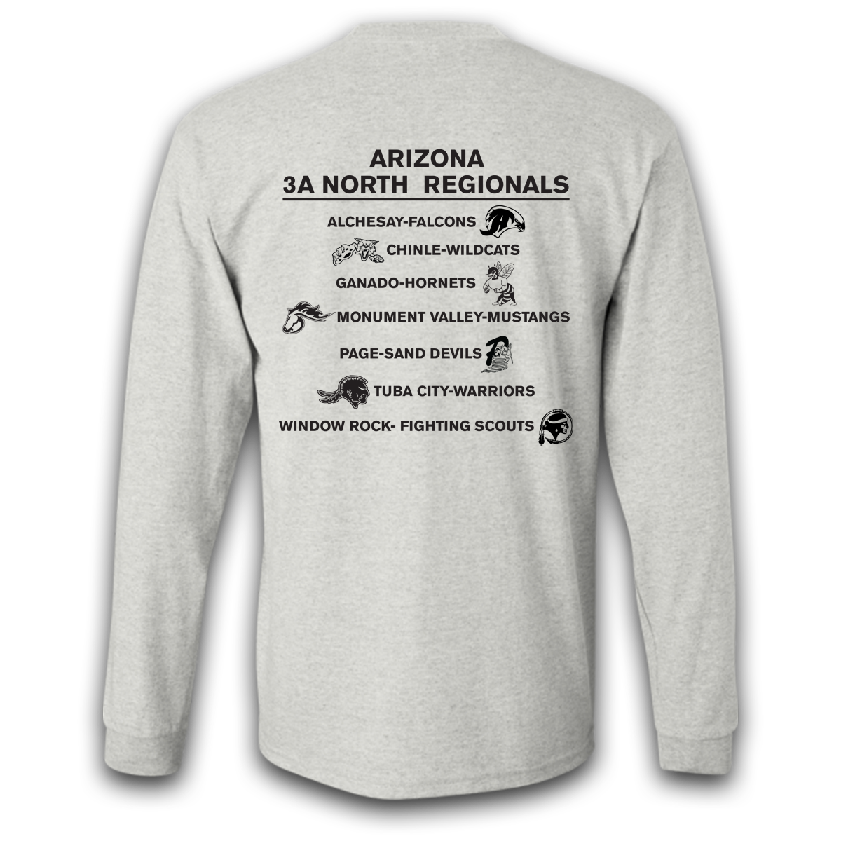 2023 Arizona 3A North Regional Volleyball Long Sleeve Shirt