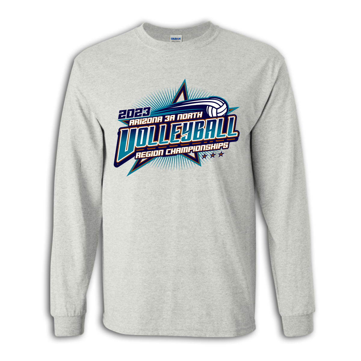 2023 Arizona 3A North Regional Volleyball Long Sleeve Shirt