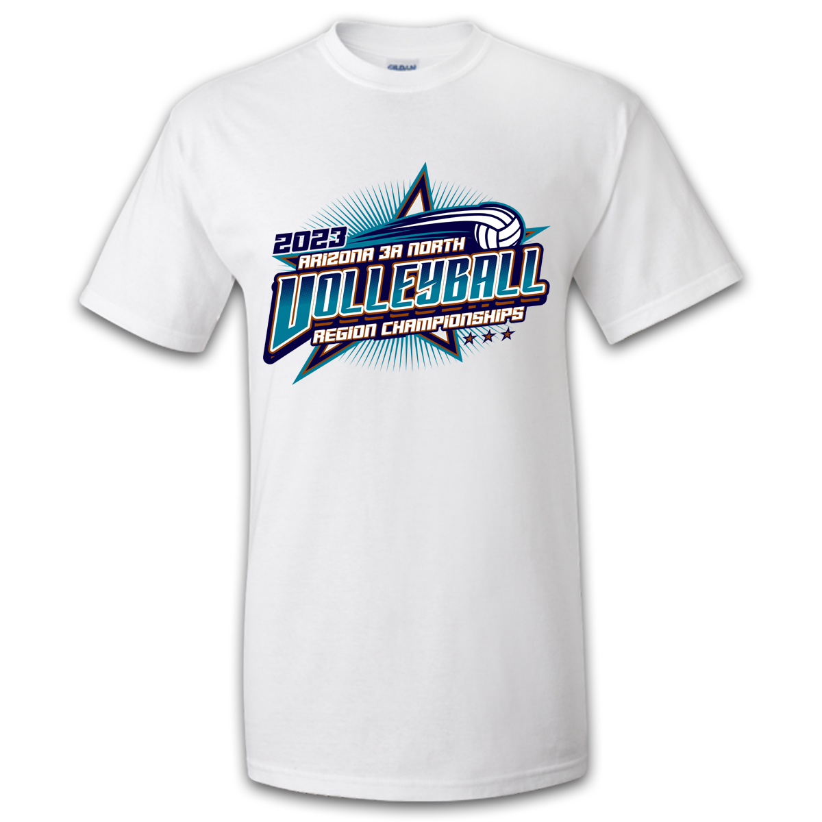2023 Arizona 3A North Regional Volleyball T-Shirt
