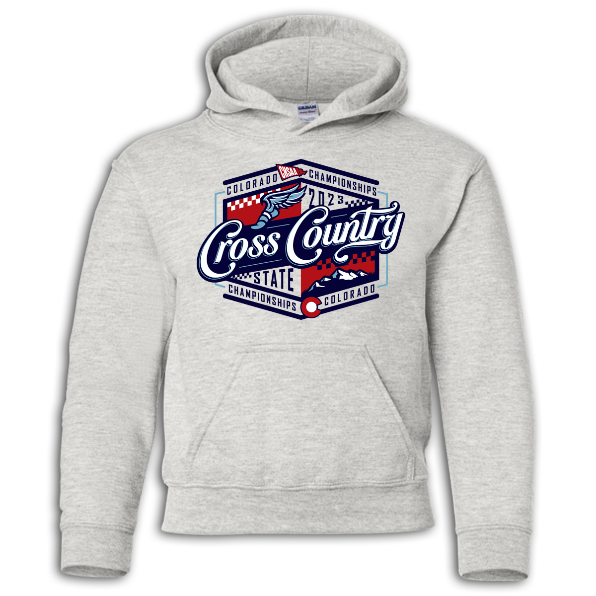 2023 CHSAA State Championship Cross Country Hoodie