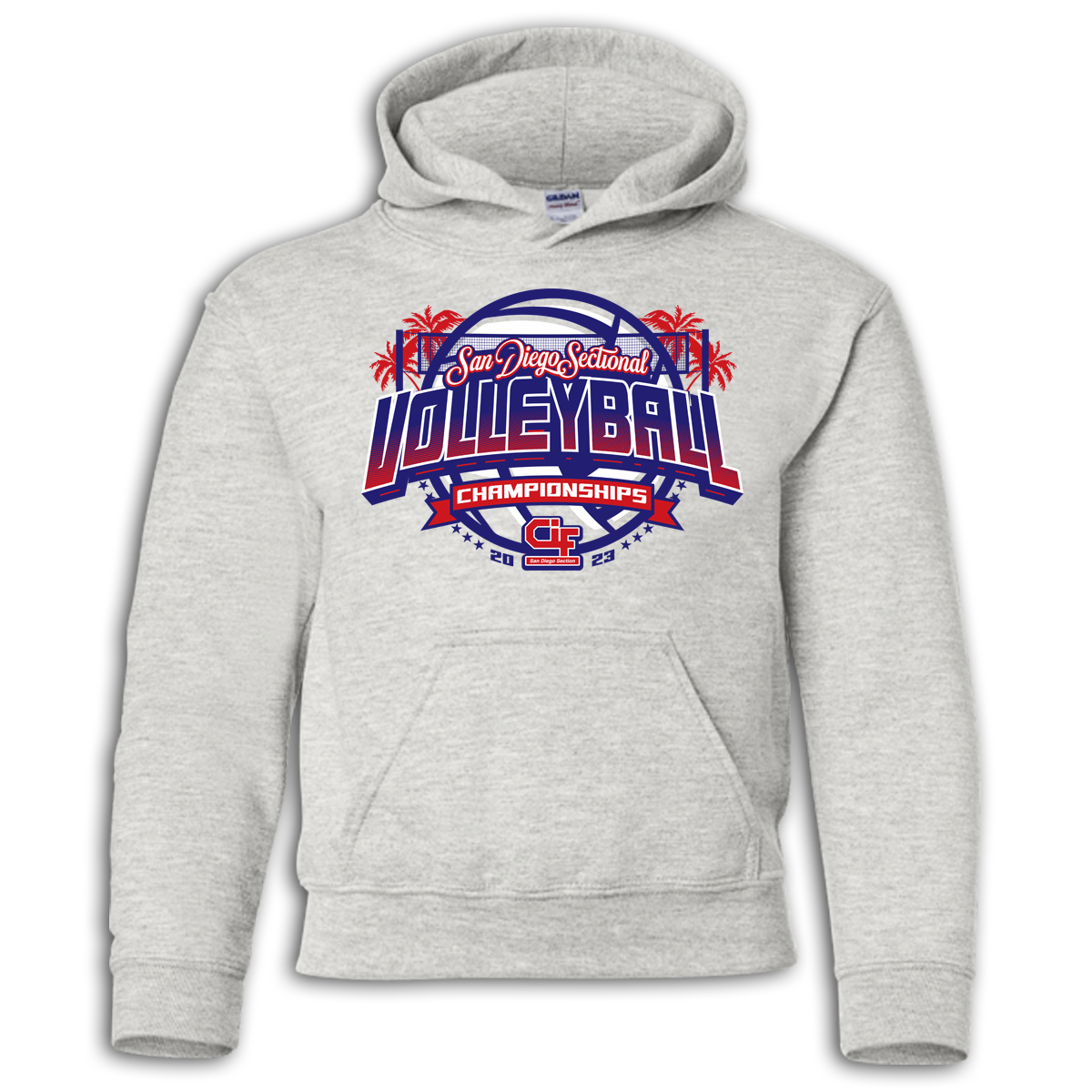 2023 CIF-SDS Championship Girls Volleyball Hoodie
