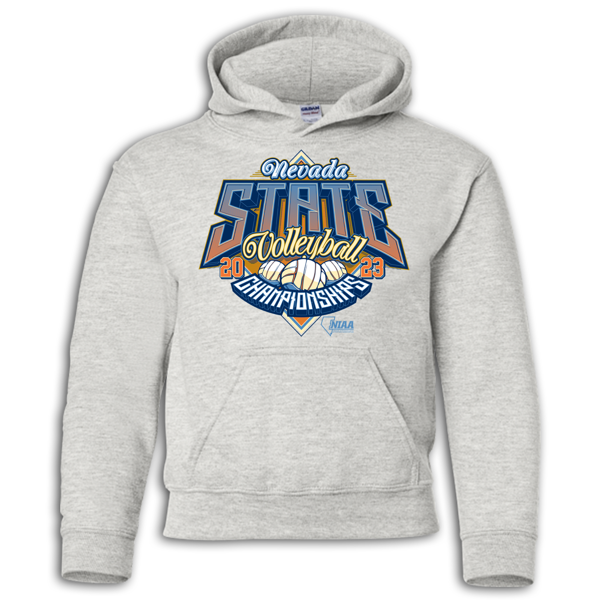 2023 NIAA State Championship Boys Volleyball Hoodie