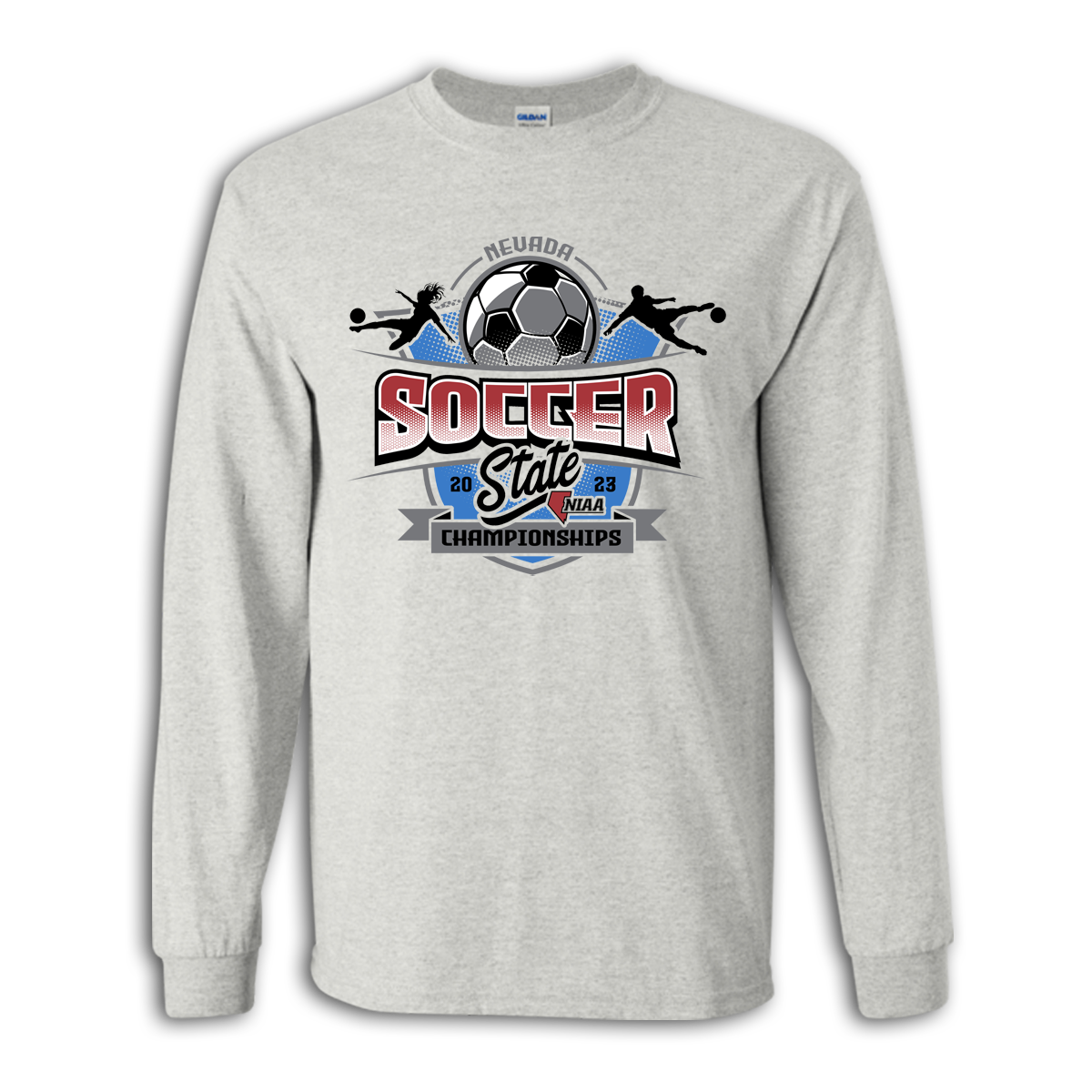 2023 NIAA State Championship Soccer Long Sleeve Shirt