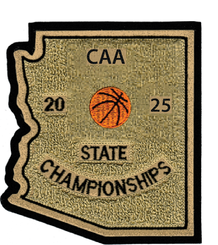 2025 CAA State Championship Basketball Patch