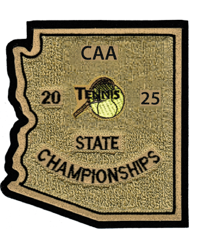 2025 CAA State Championship Tennis Patch