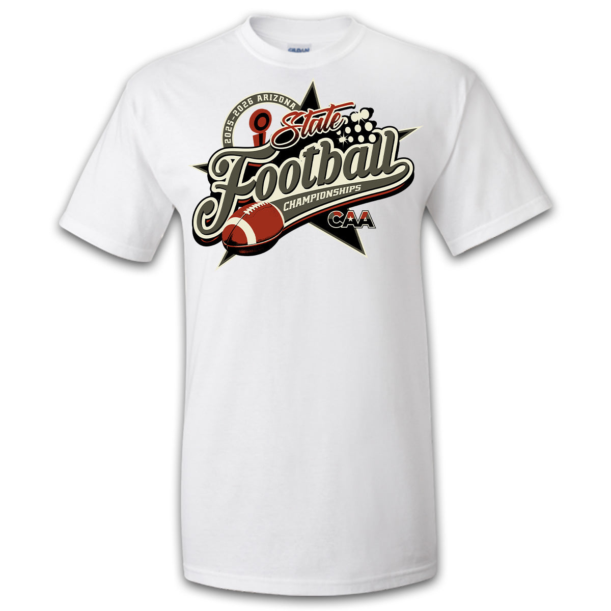 2025-26 CAA State Championship Football T-Shirt