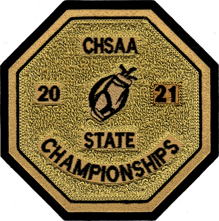 2021 CHSAA State Championship Golf Patch