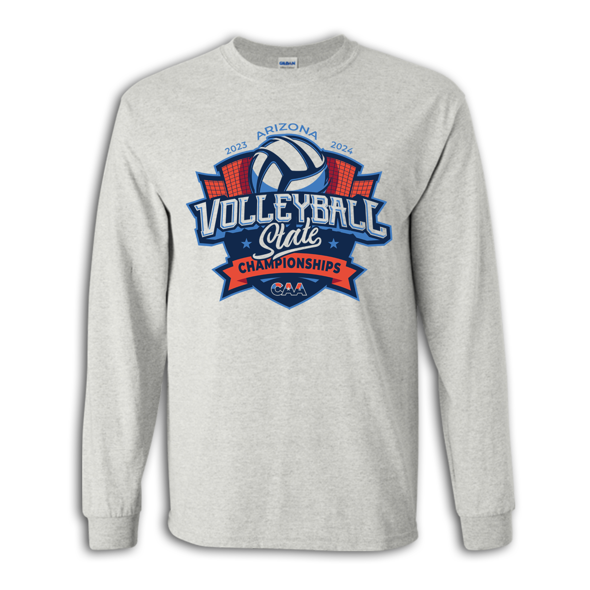 2023-24 CAA State Championship Volleyball Long Sleeve Shirt