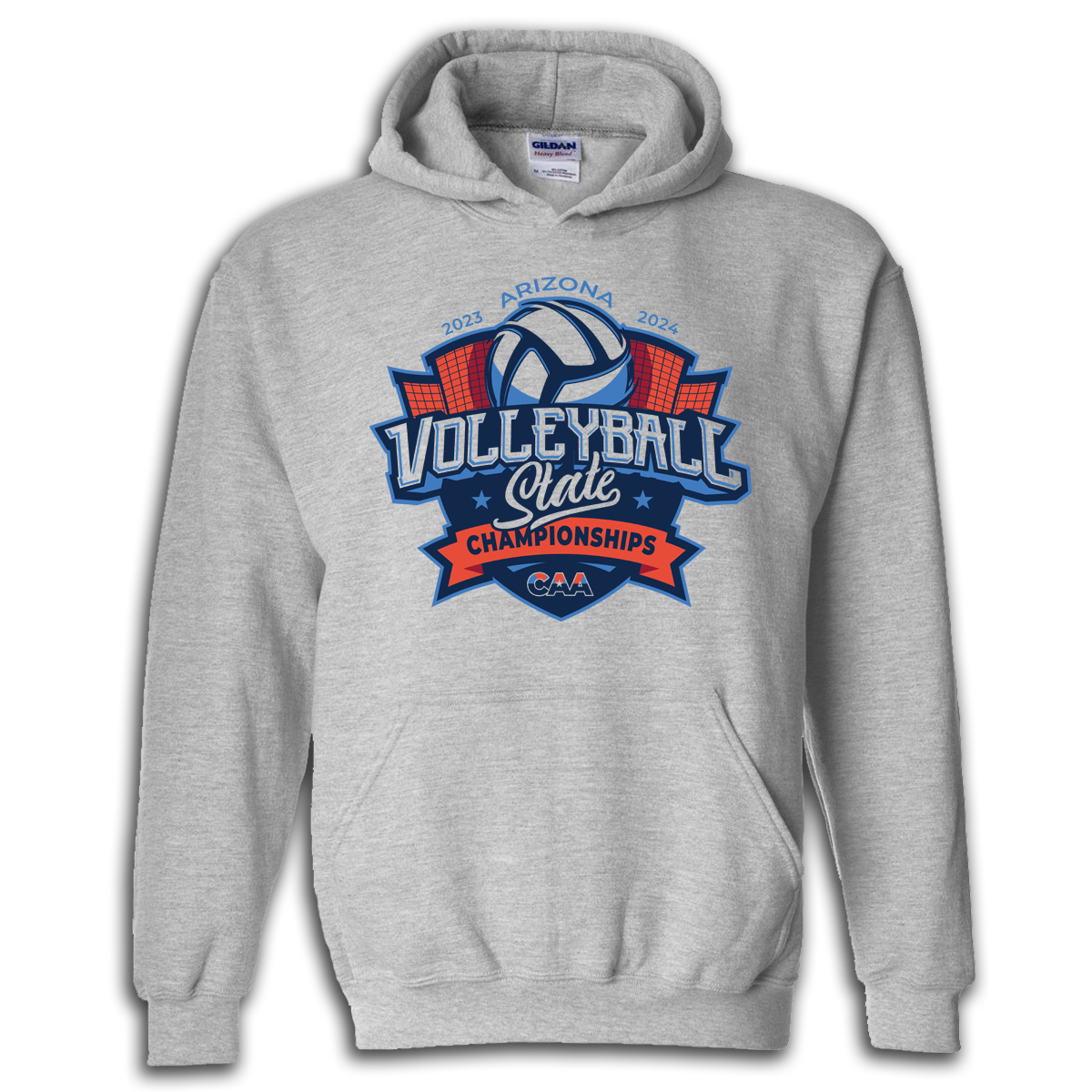 2023-24 CAA State Championship Volleyball Hoodie