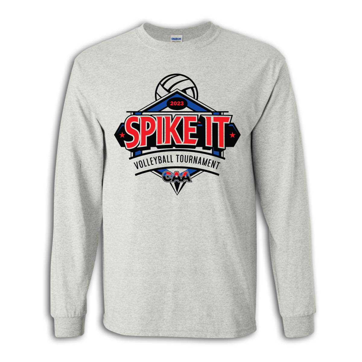 2023 CAA Spike It Tournament Volleyball Long Sleeve Shirt