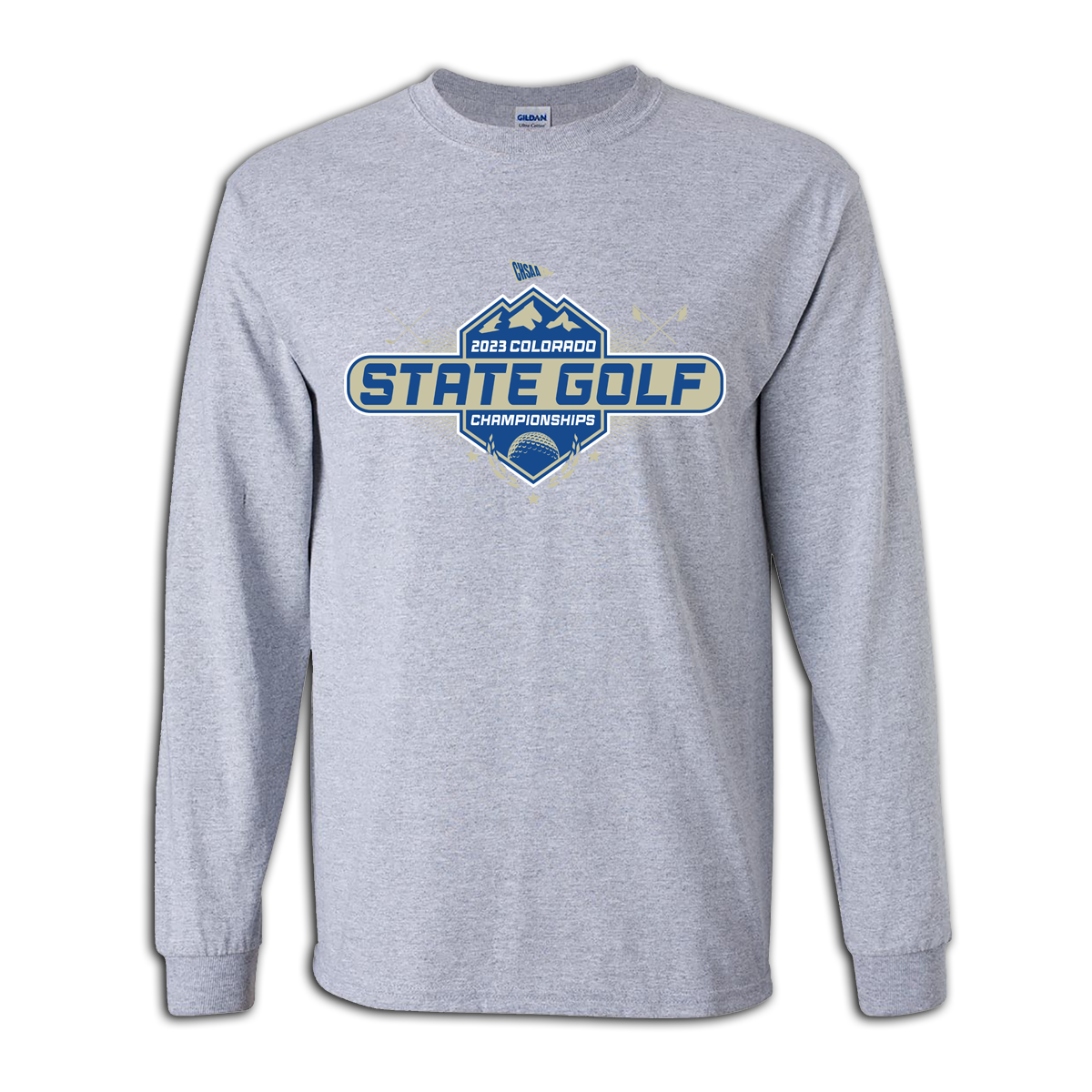 2023 CHSAA State Championship Boys Golf Long Sleeve Shirt