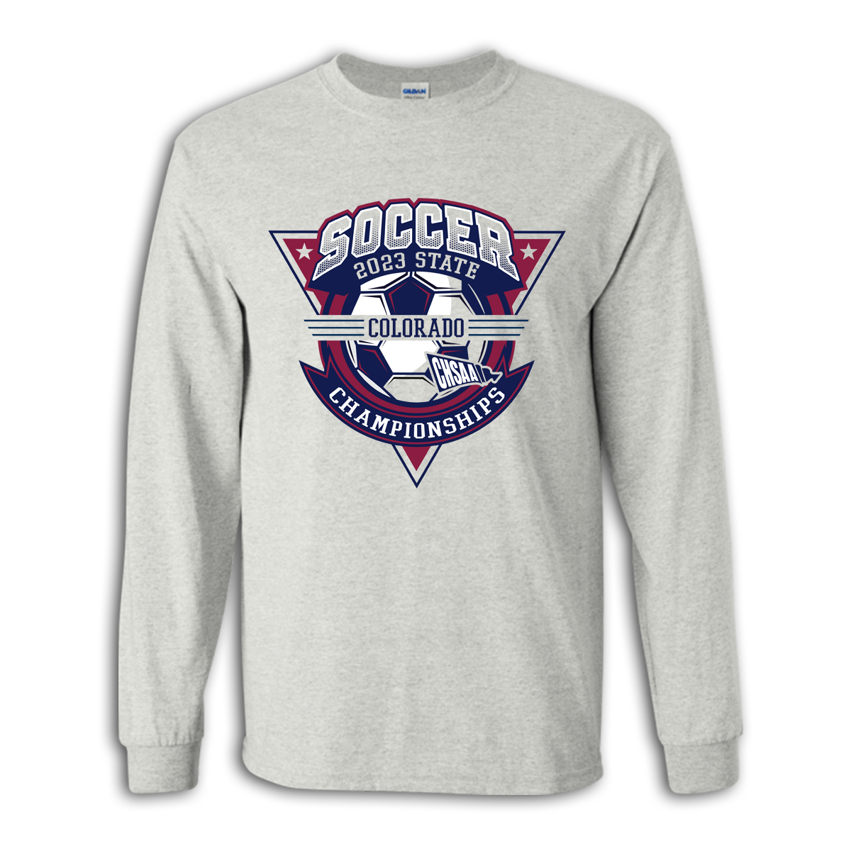 2023 CHSAA State Championship Boys Soccer Long Sleeve Shirt
