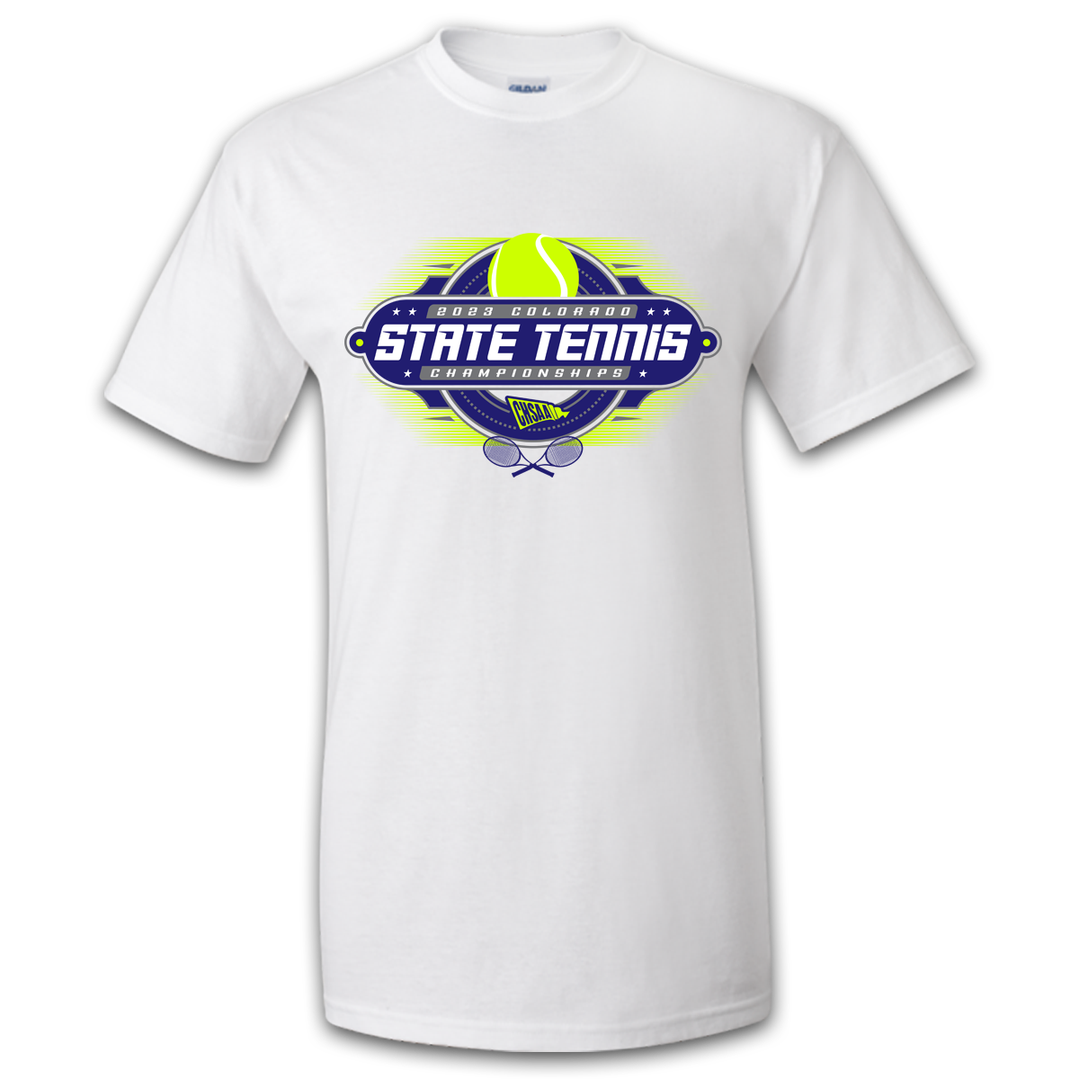 2023 CHSAA State Championship Boys Tennis T-Shirt