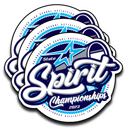 2023 CHSAA State Championship Spirit Sticker 3-Pack
