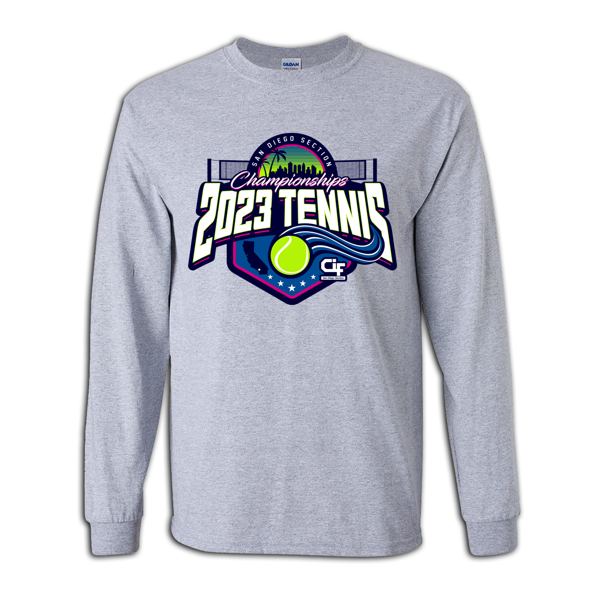 2023 CIF-SDS Championship Girls Tennis Long Sleeve Shirt