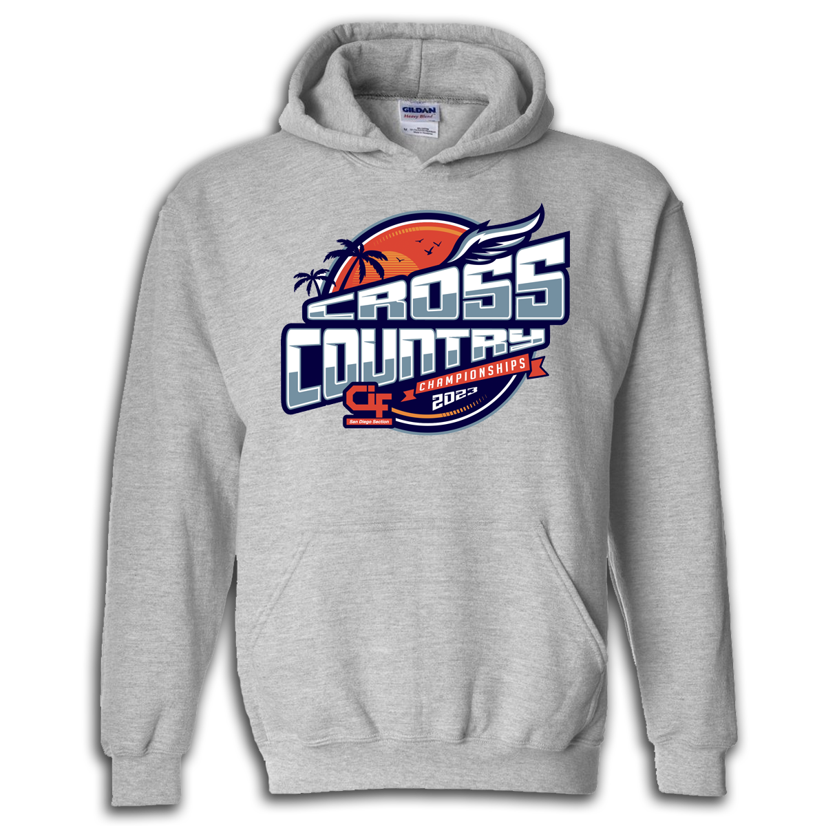 2023 CIF-SDS Championship Cross Country Hoodie