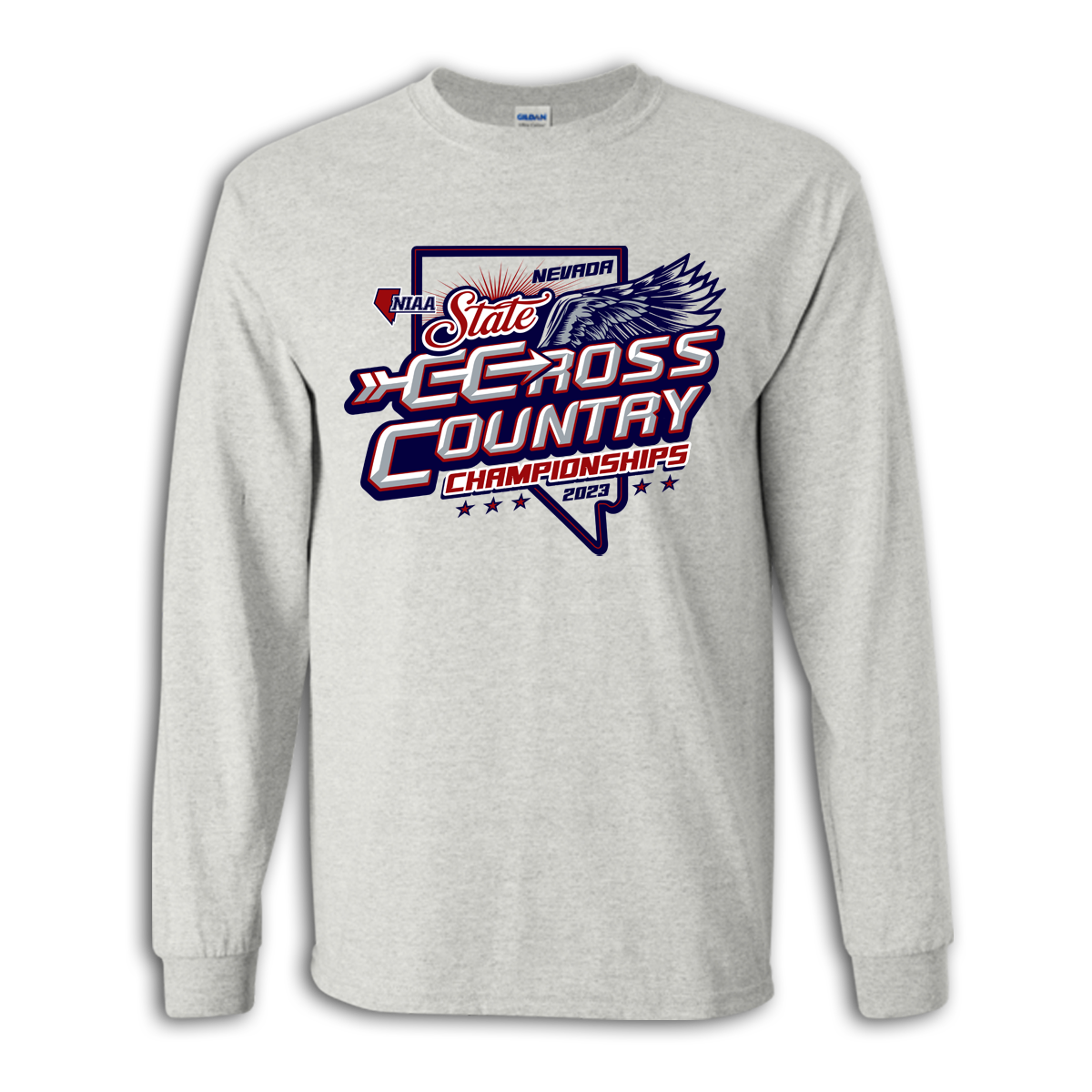 2023 NIAA State Championship Cross Country Long Sleeve Shirt