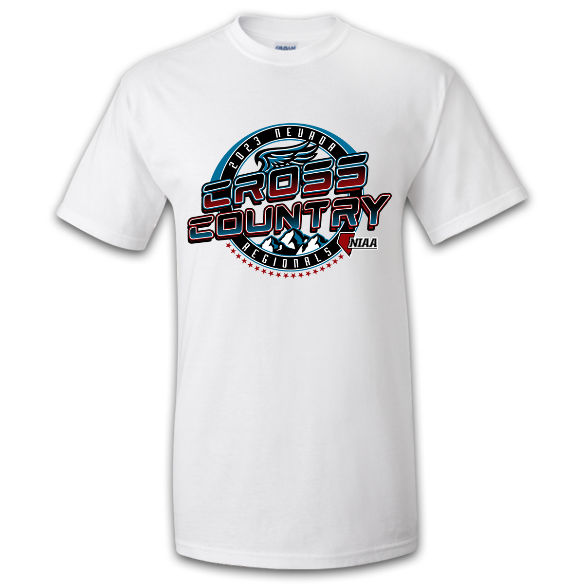 2023 NIAA Regional Championship Cross Country T-Shirt