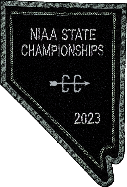 2023 NIAA State Championship Cross Country Patch