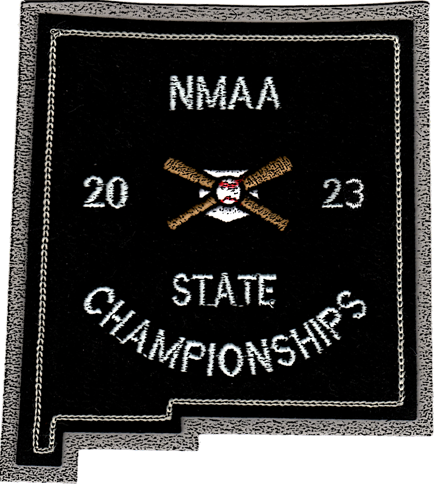 2023 NMAA State Championship Baseball Patch