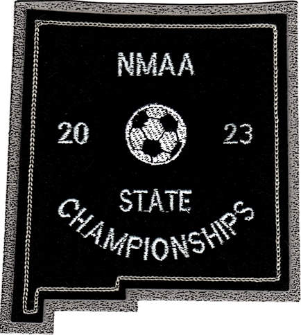 2023 NMAA State Championship Soccer Patch