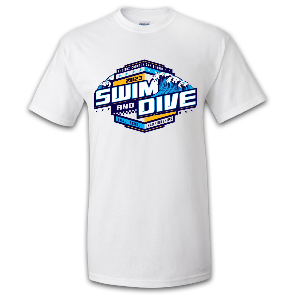 2023 PCDS Small School Swim & Dive Championship T-Shirt