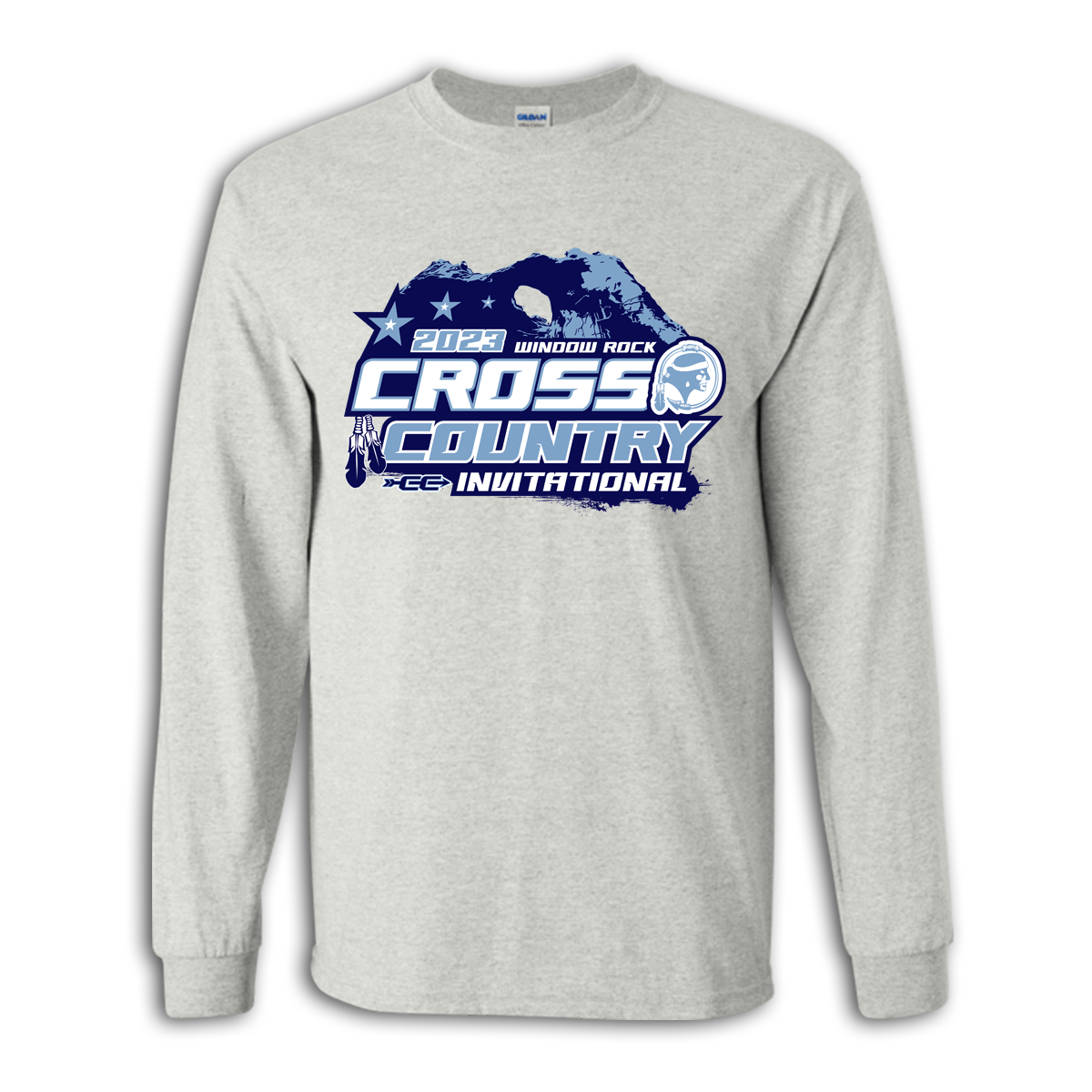 2023 Window Rock Invitational Cross Country Tournament Long Sleeve Shirt