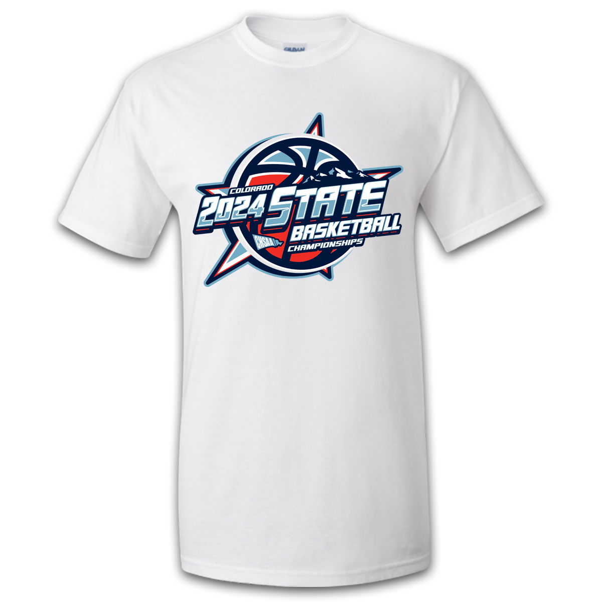 2024 CHSAA State Championship Basketball T-Shirt