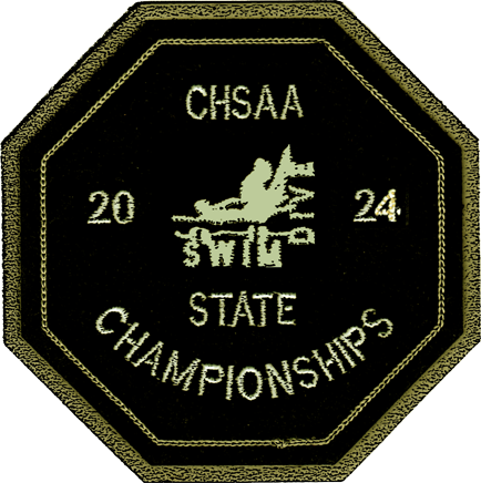 2024 CHSAA State Championship Swim & Dive Patch