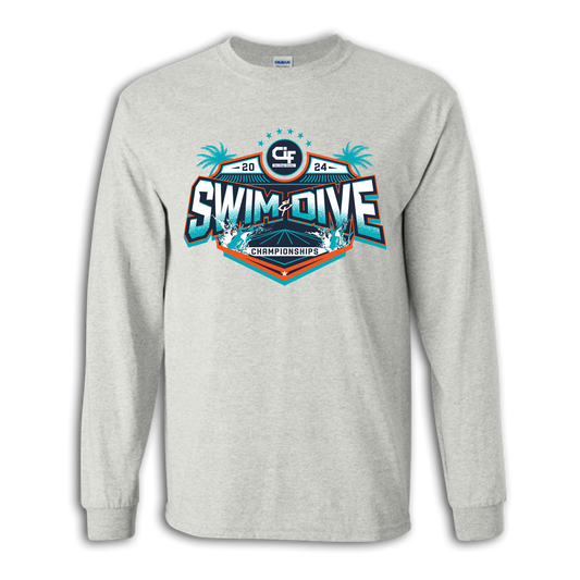 2024 CIF-SDS Championship Swim & Dive Long Sleeve Shirt