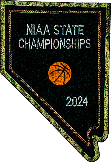 2024 NIAA State Championship Basketball Patch