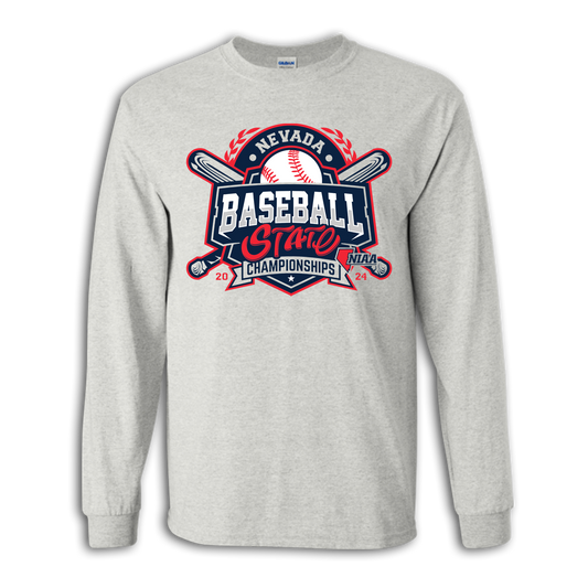 2024 NIAA State Championship Baseball Long Sleeve Shirt