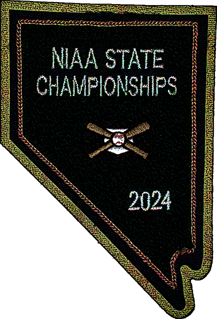 2024 NIAA State Championship Baseball Patch