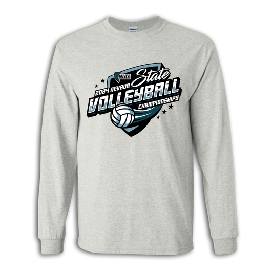 2024 NIAA State Championship Boys Volleyball Long Sleeve Shirt