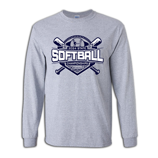 2024 NIAA State Championship Softball Long Sleeve Shirt