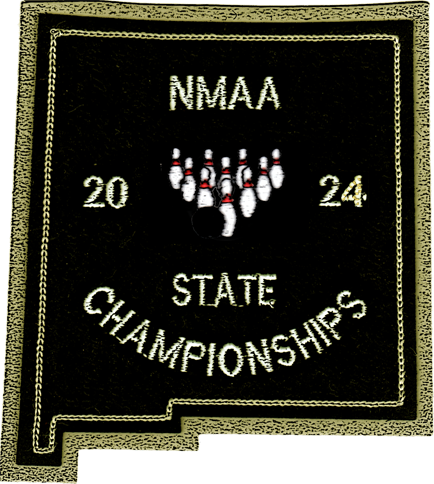 2024 NMAA State Championship Bowling Patch