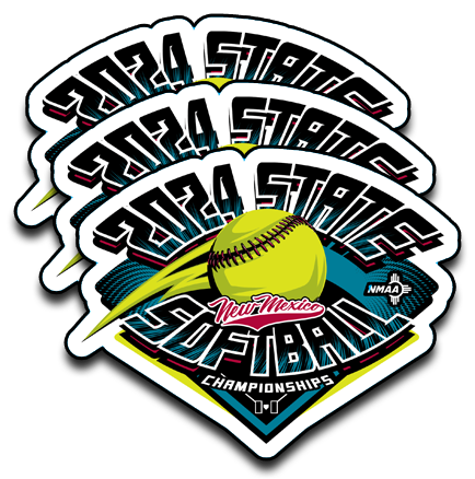2024 NMAA State Championship Softball Sticker 3-Pack