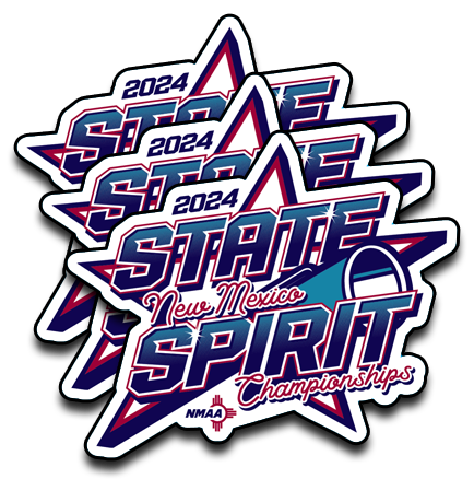 2024 NMAA State Championship Spirit Sticker 3-Pack