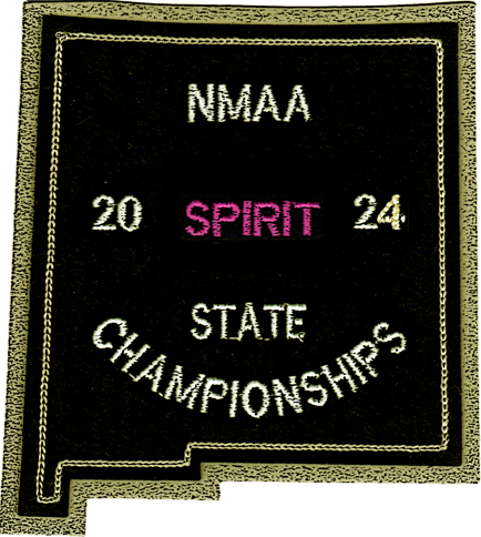 2024 NMAA State Championship Spirit Patch