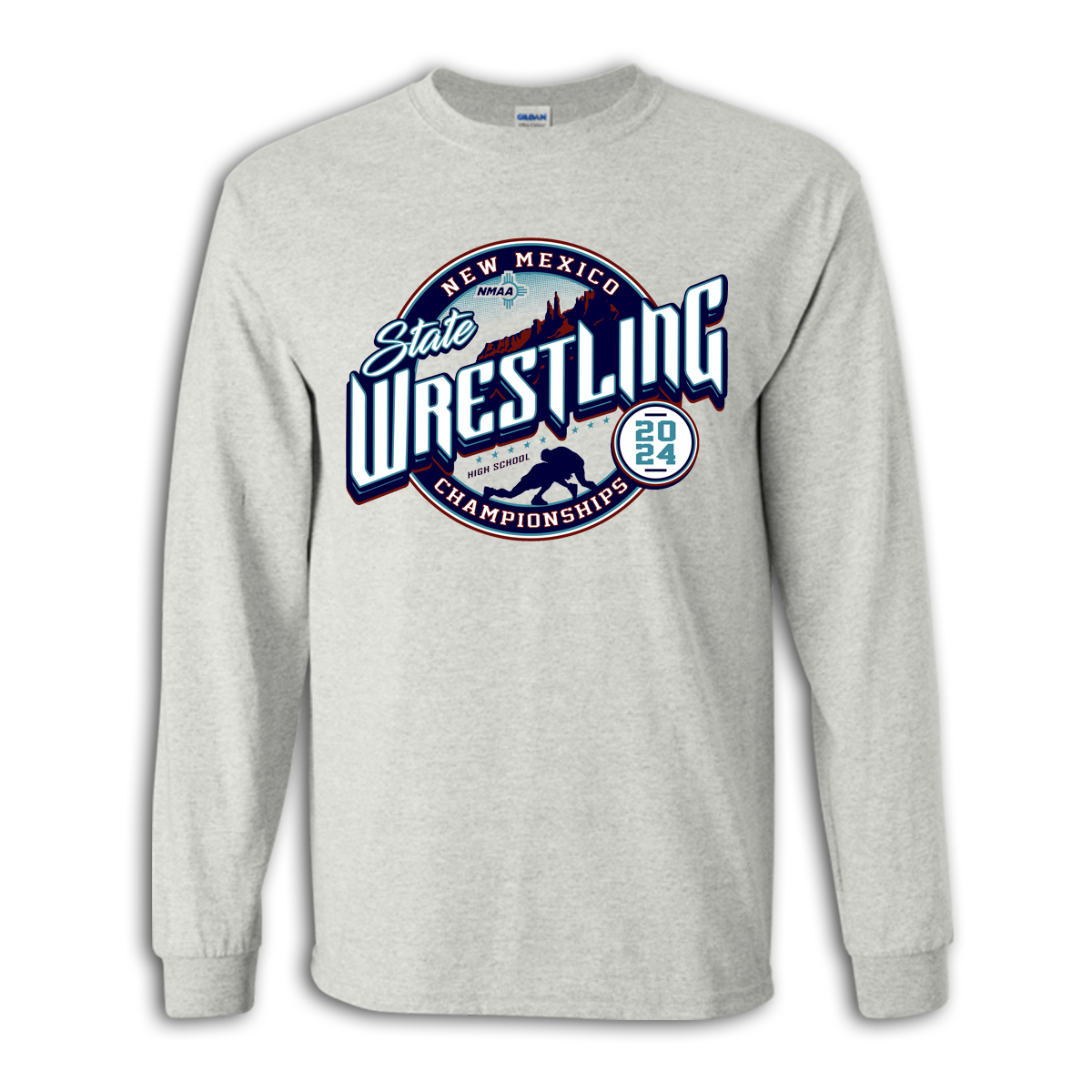 2024 NMAA State Championship Wrestling Long Sleeve Shirt