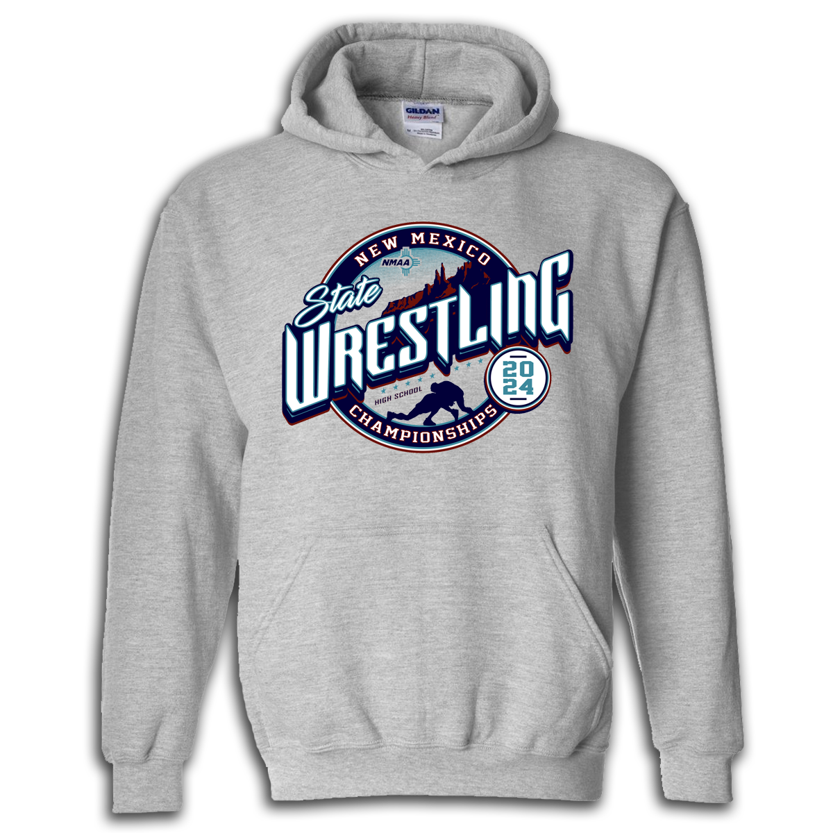 2024 NMAA State Championship Wrestling Hoodie