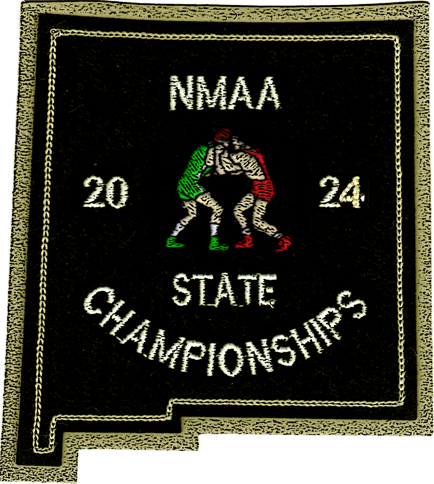 2024 NMAA State Championship Wrestling Patch