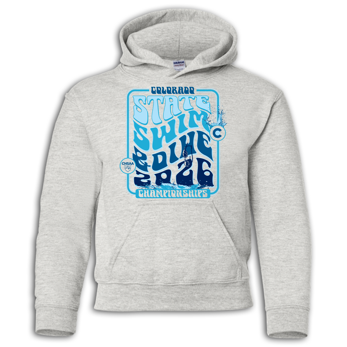 2026 CHSAA State Championship Girls Swim & Dive Hoodie