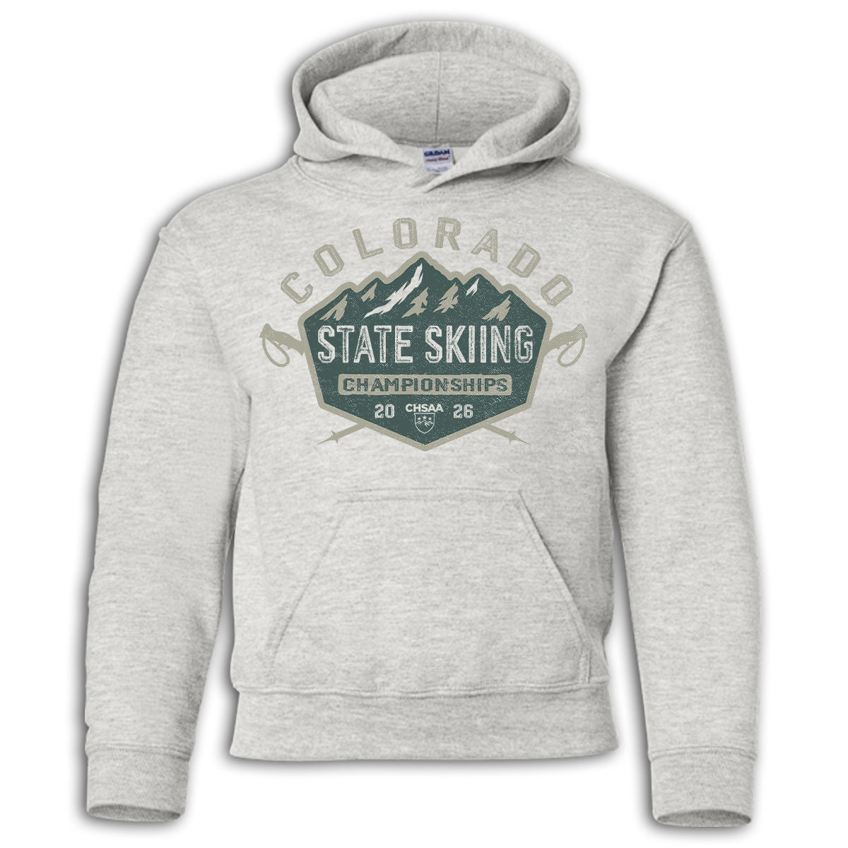 2026 CHSAA State Championship Skiing Hoodie
