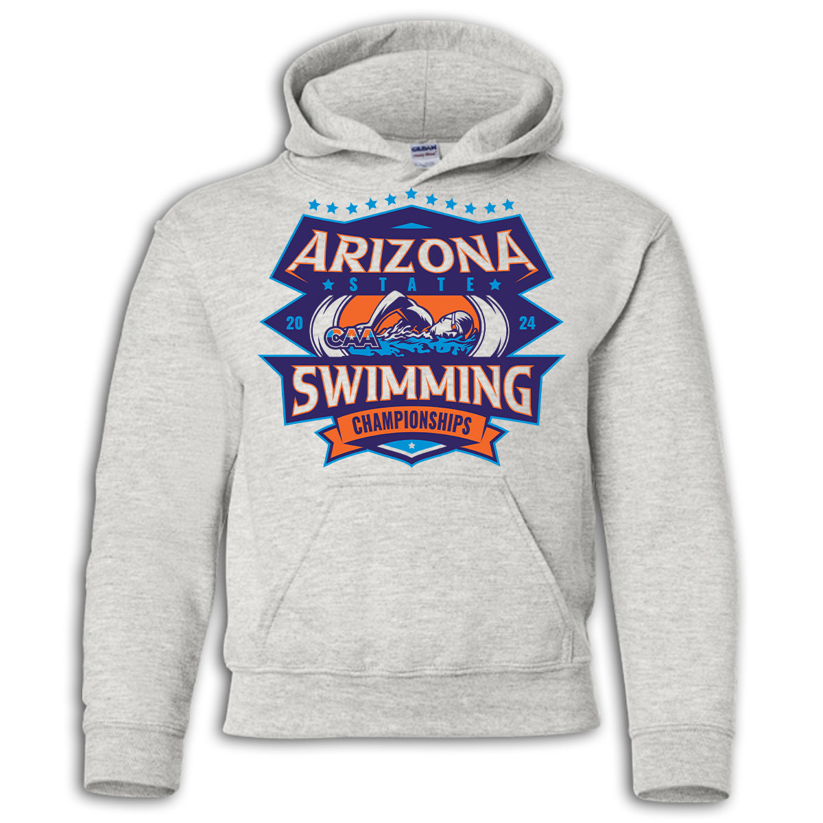 2024-25 CAA State Championship Swim Hoodie