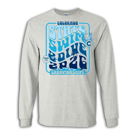 2026 CHSAA State Championship Girls Swim & Dive Long Sleeve Shirt