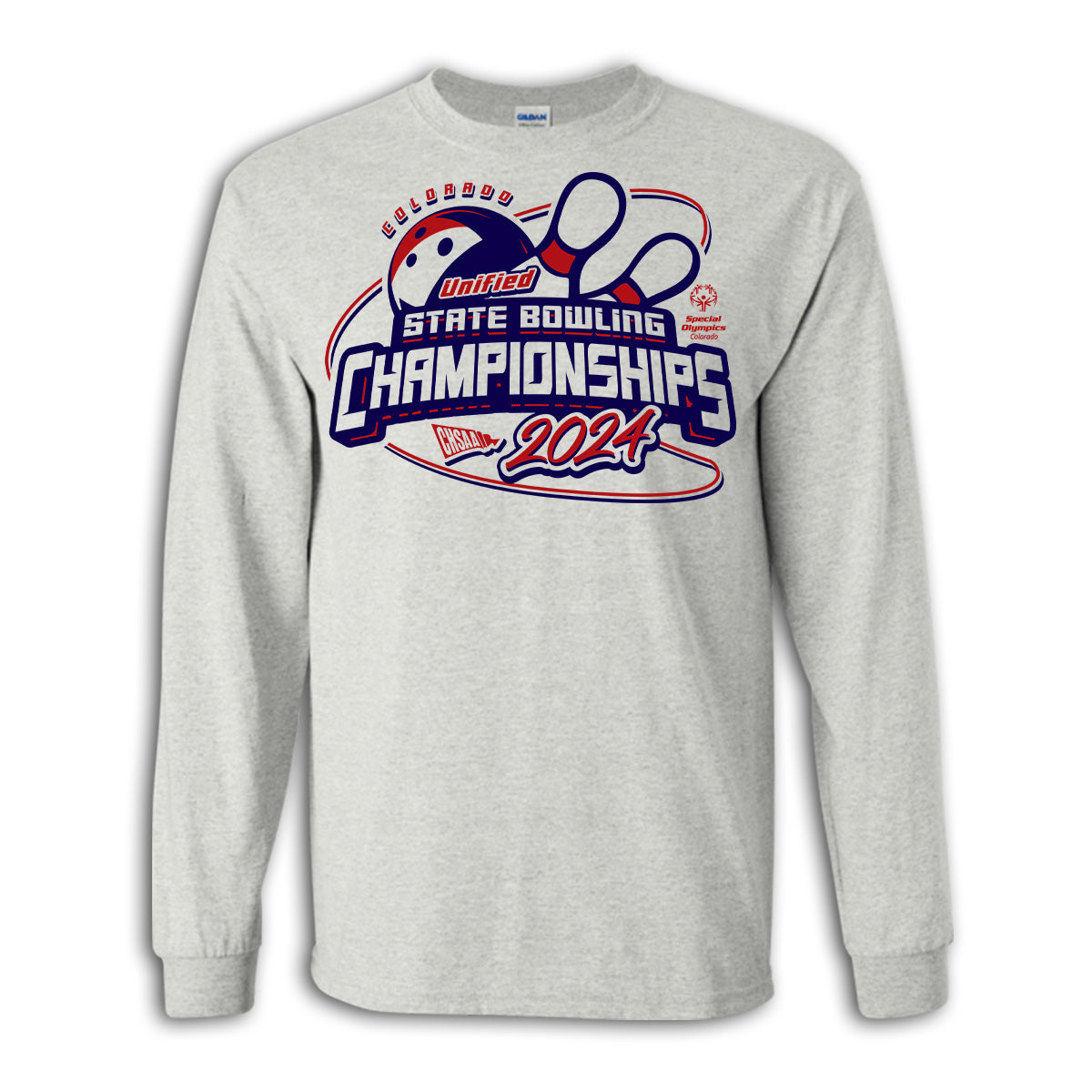 2024 CHSAA State Championship Unified Bowling Long Sleeve Shirt